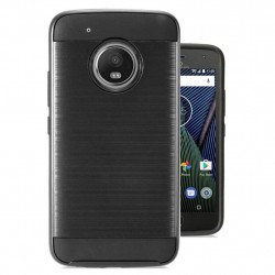 Motorola Moto E4 Armor Hybrid Case (Black)
